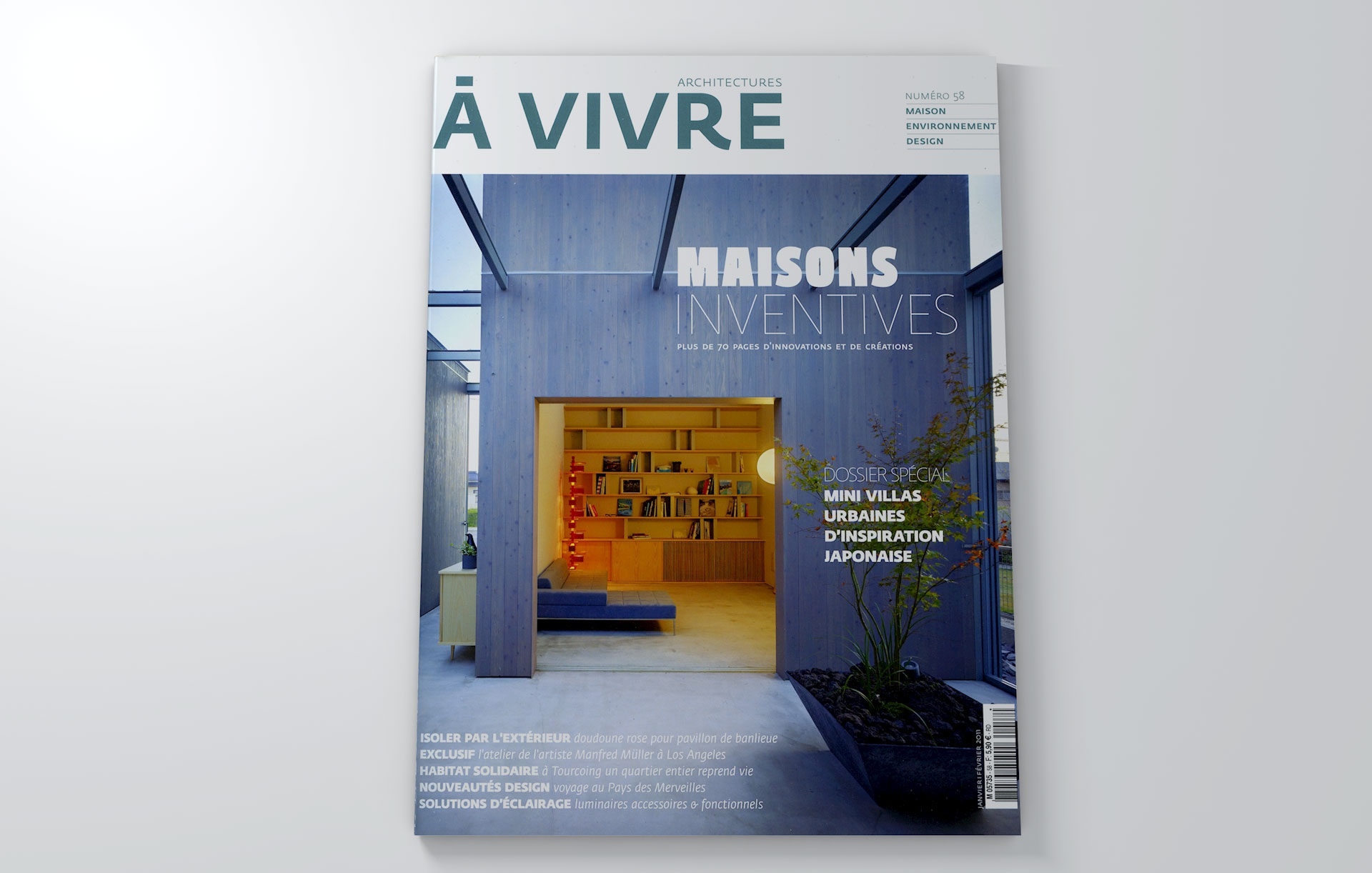 À Vivre Architectures No. 58 January / February 2011 (France)